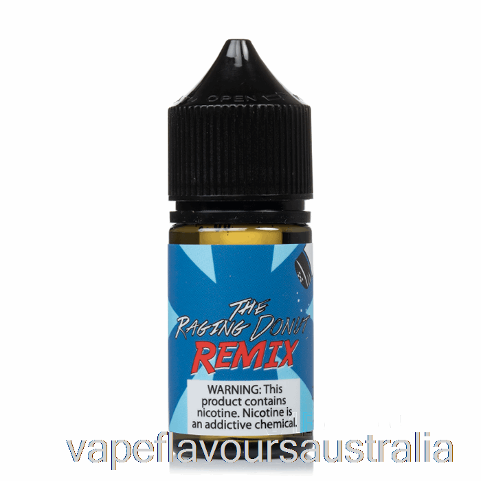 Vape Australia The Raging Donut Remix - Food Fighter Salts - 30mL 45mg